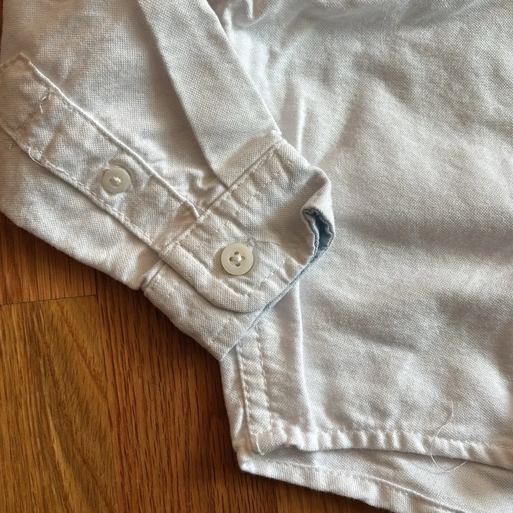 2T Gymboree White Button Down Shirt